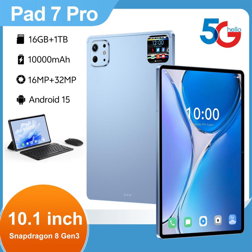 Cross-border Bestseller Pro 13: 10.1-Inch HD Android Tablet, 16GB RAM + 1TB Storage