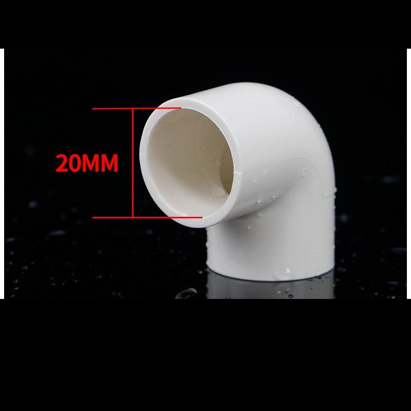 5 Stück/Los 20 25 32mm PVC 90 Grad Winkelverbinder Aquarium Fischbecken DIY Werkzeuge Gartenbewässerung Wasserrohrverbinder Adapter