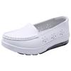 The New Air-cushioned Nurse Shoes for Women Feature Soft Soles Thick Soles Flat Heels and Breathability