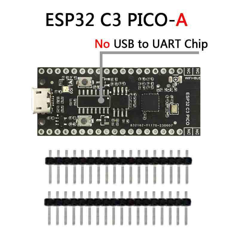Placă de dezvoltare ESP32-C3 WiFi și Bluetooth cu GPIO, compatibilă cu Raspberry Pi PICO și Arduino IDE