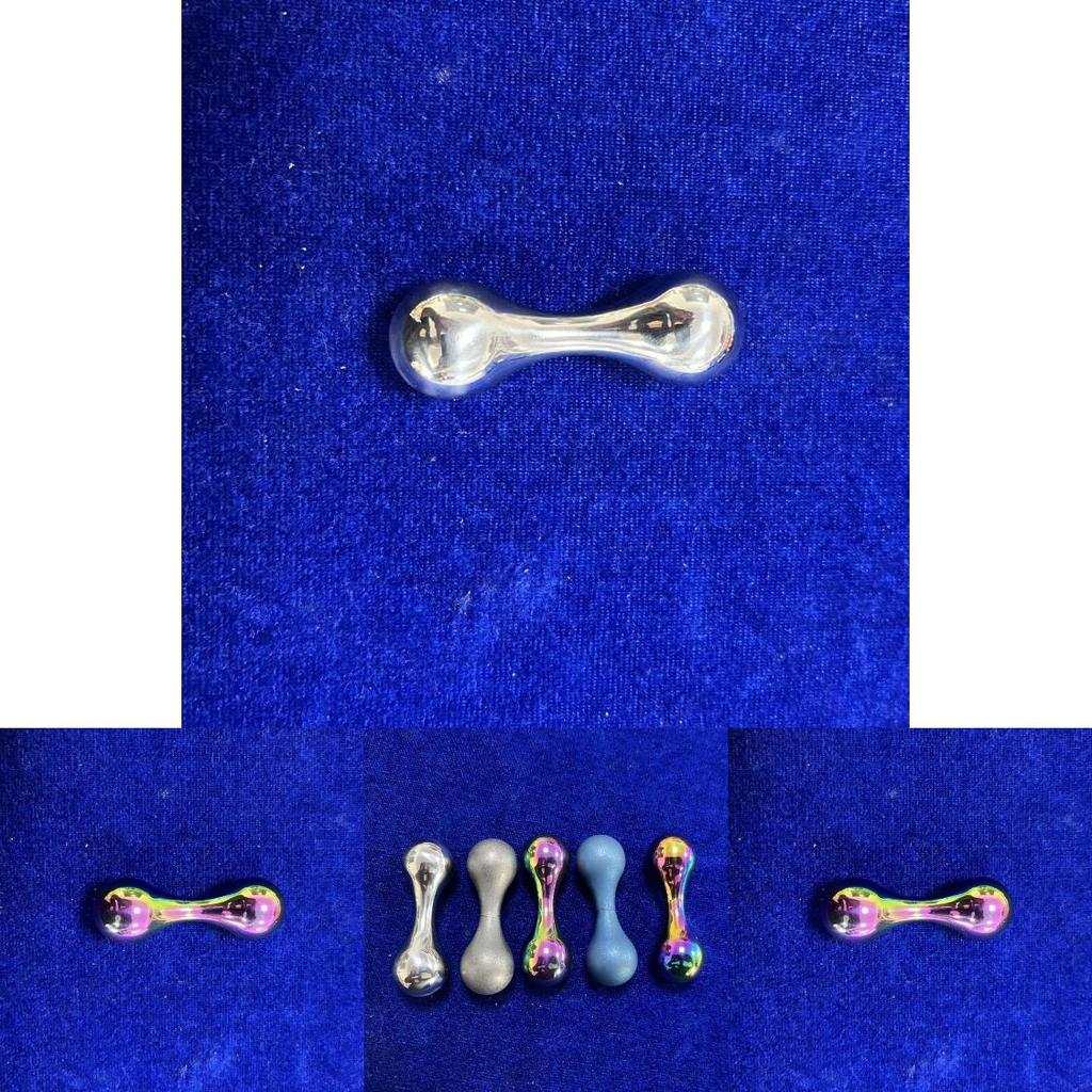 Langlebiger Titanlegierung Knöchel Fidget Spinner Mit Bunten Begleri Perlen Für Kinder Und Erwachsene