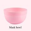 9Pcs Plastic DIY Mask Bowl Brush Spoon Stick Soaking Spray Bottle Face Puff Set