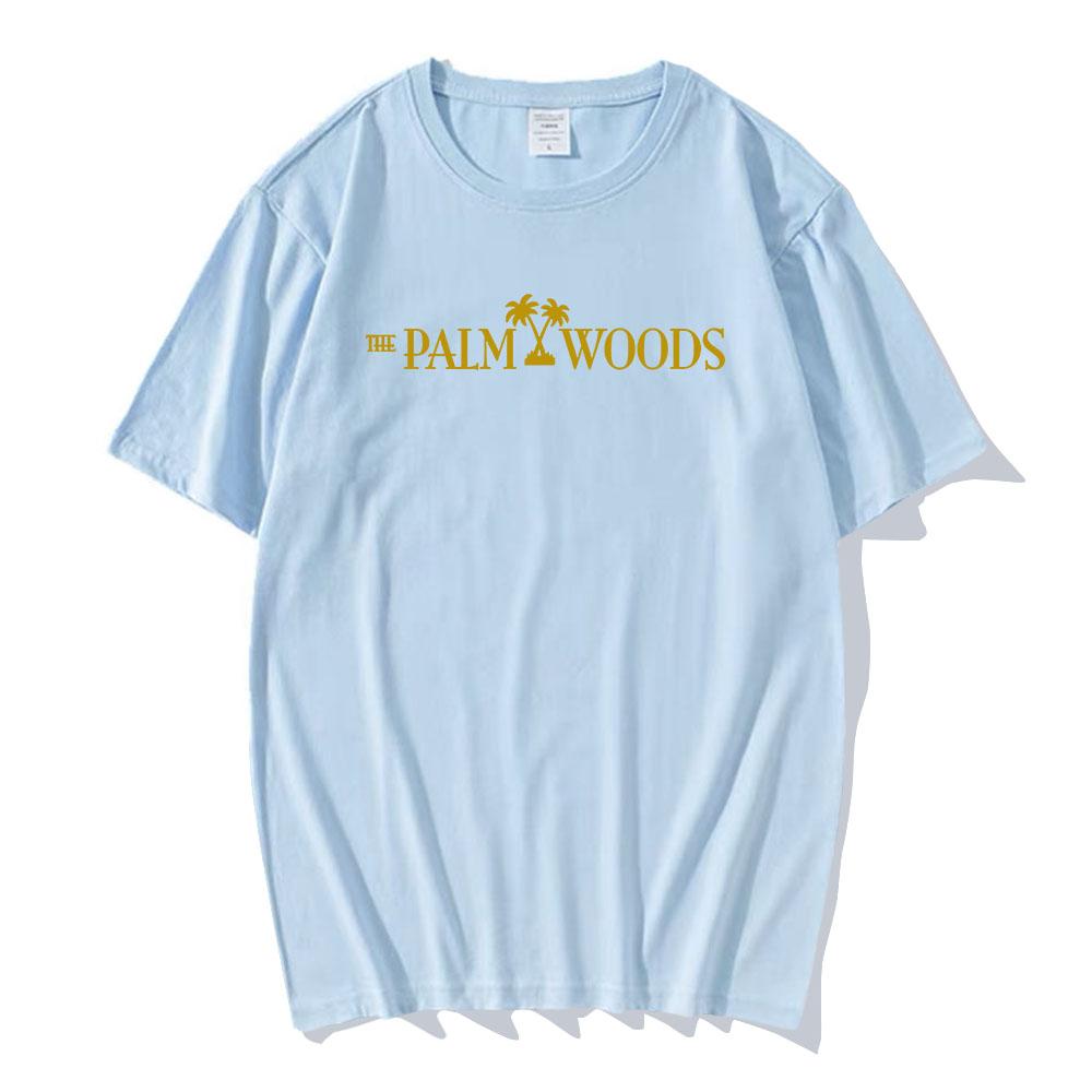 The Palm Woods Tee BIG TIME RUSH Music Group T-shirt Short Sleeve Cotton Female TShirt Round Neck Unisex Streetwear Men Clothing