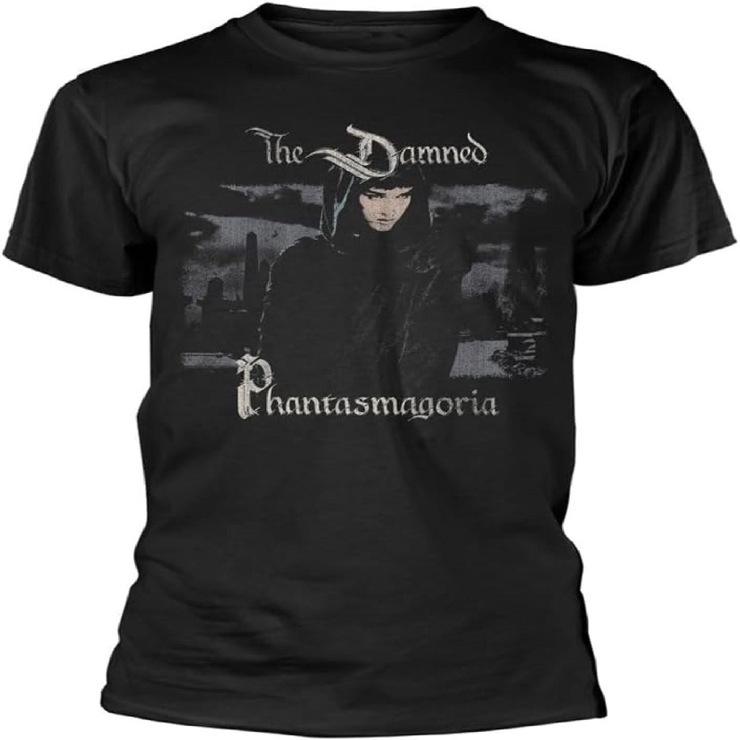 Plastichead The Damned Phantasmagoria Band Logo T Shirt S