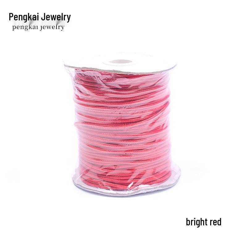 Colored Waxed Cord for DIY Bracelet and Necklace Making