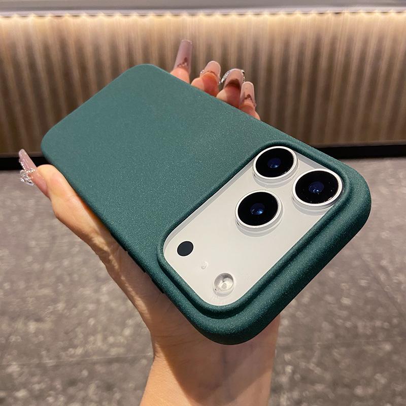 For IPhone 17 Air Case On Matte Soft Silicone Back Cover for  IPhone 17 16 Pro Max 12 14 15 13 Pro 14Pro 15Pro Caque Capa