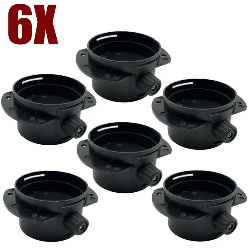 1/2/4/6X 75mm/2.95" Exhaust Pipe Car Heater Air Vent Ducting Connector Regulating Valve Flap For Webasto Diesel Parking Heater
