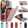 Multi Cards Solt Magnetic Wallet Leather Case for iPhone 16 Pro MAX 14 15 13 12 11 7P 8Plus SE 2022 X XS Pocket Bag Purse Cover