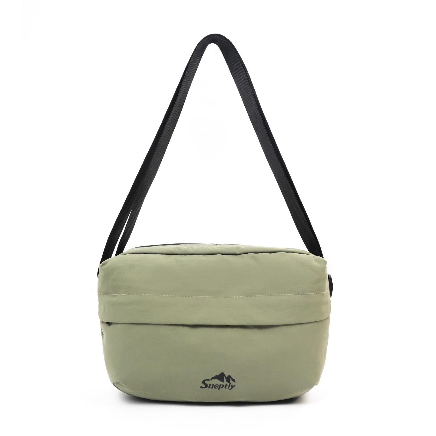 

Leisure Small Square Bag, Travel Crossbody Bag, Men s and Women s Student Large Capacity Shoulder Bag зелёный
