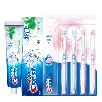Crest 3D White Arctic Fresh Toothpaste & Velvet Toothbrush Set