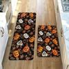 40*60+40*120cm Halloween Horror Kitchen Mat Set of 2 – Absorbent & Oil-Proof Non-Slip Floor Mats, Easy-Clean Spooky Decor for Home Entryway