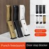 Anti-collision Metal Door Stopper Windproof Self Adhesive Door Stopper New Door Holder  Home Office