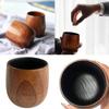 Rustic Wooden Coffee Mug For Home Use Unique Burned Finish Adds Rustic Charm And Texture. for Outdoor Camping Retreat