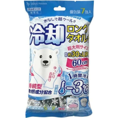 

Cooling Long Towel Cool Paper 7 packs