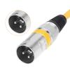 uxcell XLR Female to XLR Male Cable, 10ft XLR to XLR Microphone Cable, Audio Adapter Cord for PreampSpeaker System, Yellow