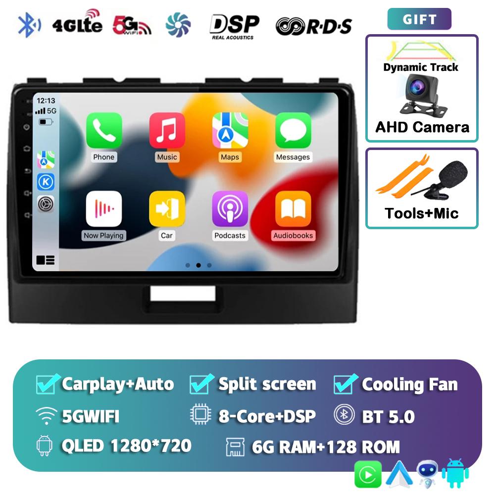 Android 14 Carplay Car Radio For Suzuki Wagon R 2010 2011 2012 2013 2014 2015 2016 2017 2018 GPS Multimedia Video Player Stereo