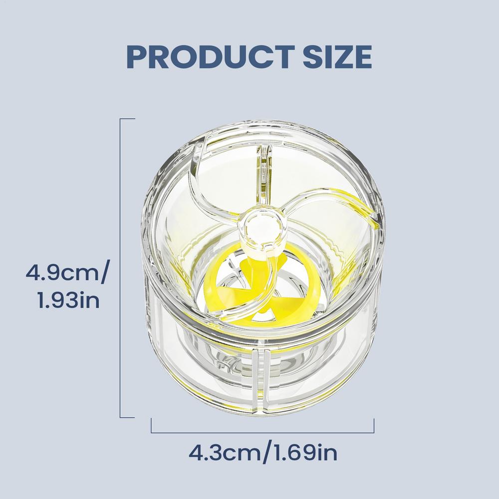 

Water Circulation Pump Glow Flow Control Circulating Device Water Flow Pump For Fish Tank Pond Saltwater Bird Bath Draining жовтий