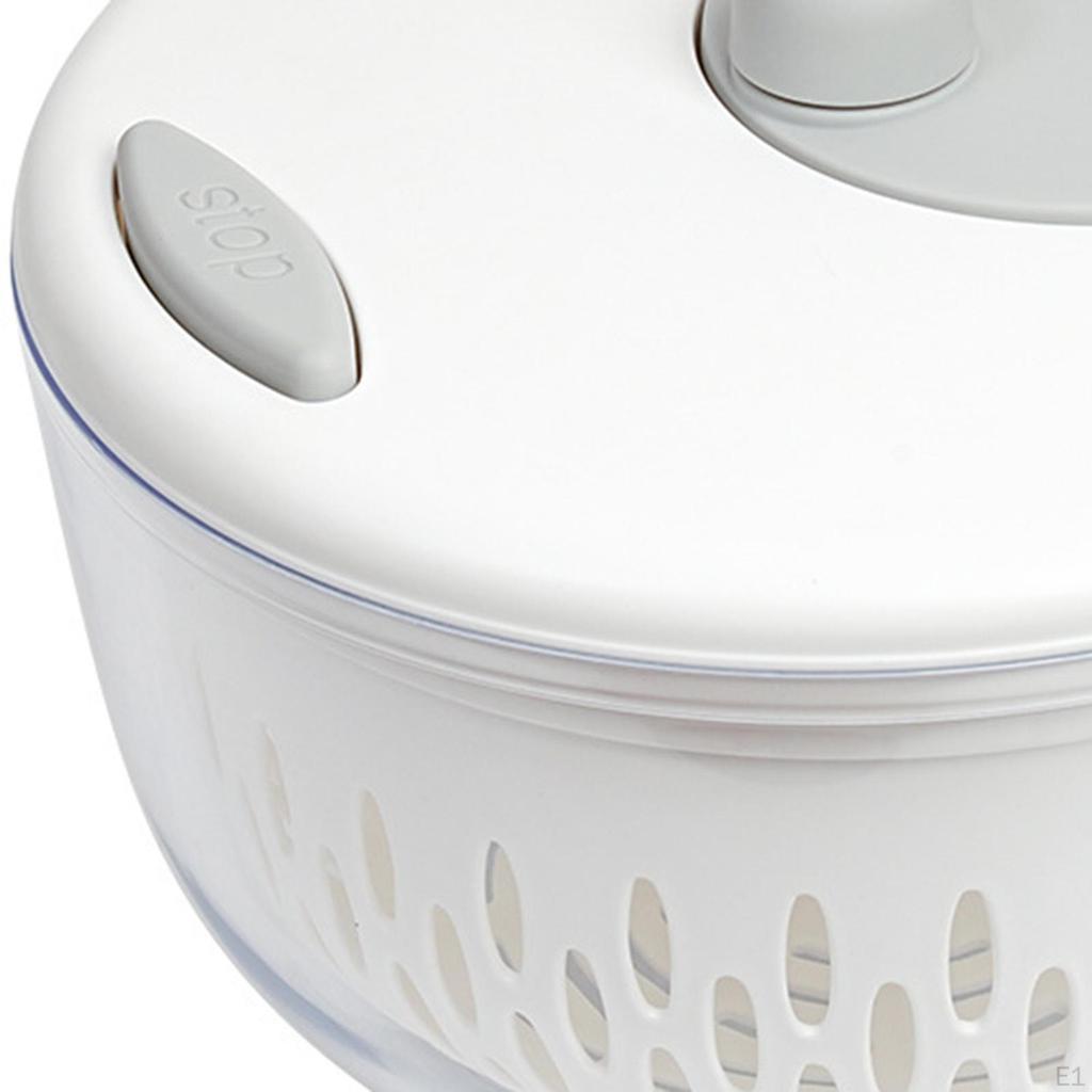 Fruits & Herb Lettuce Dryer Salad Spin for Food Washing Spinning Draining