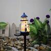 Solar Lights Sea Lighthouse Outdoor Lights Solar Garden Lights Lawn Lights For Patio Garden Path Lawn Holiday Decoration