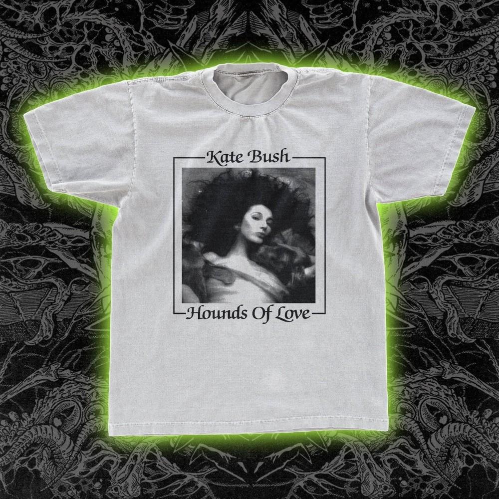 Kate Bush Hounds Of Love White Cotton Unisex S-5XL AD365 Unisex T-Shirt XXXXL