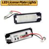 LED License Plate Lights Number Plate Lamps For Fiat Ducato Bus box Peugeot Boxer Bus box Citroen Jumper Bus box Lancia Ypsilon