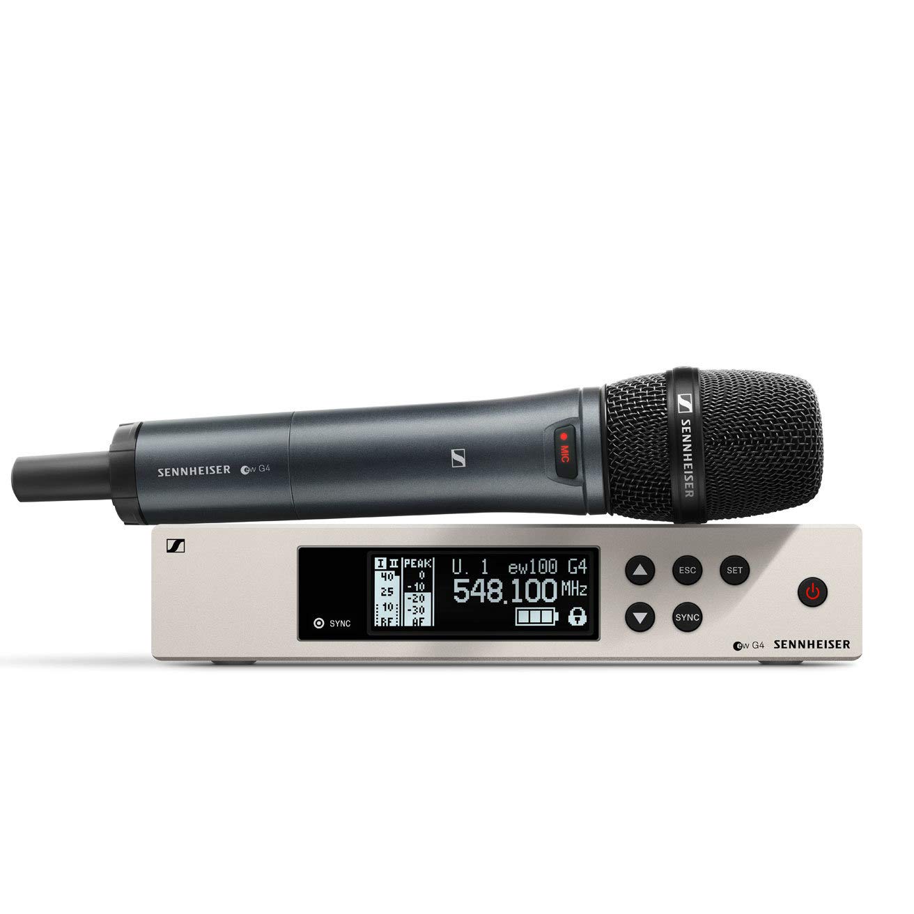 

Sennheiser Sennheiser EW 100 Vocal Set 509798 G4-835-S-JB (SKM 100-S/835 included) []