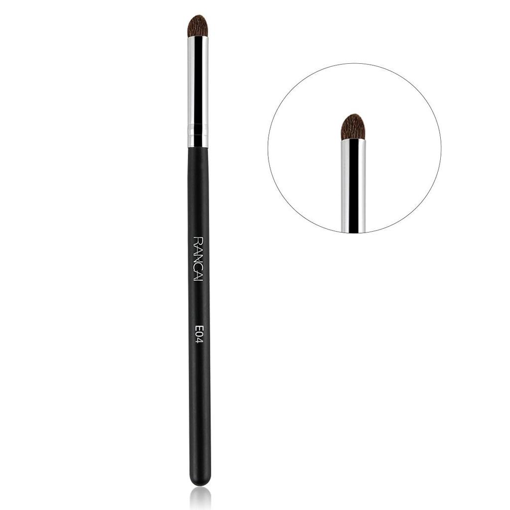 Tragbarer reiner Pferdehaar Lidschatten Verblenderpinsel - Große weiche Borste für Augen-Make-up