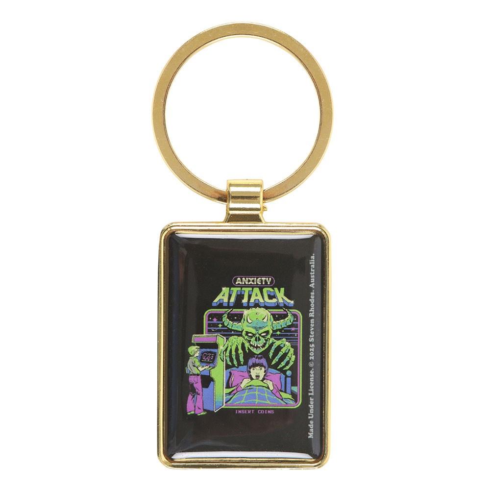 Steven Rhodes Anxiety Attack Keyring