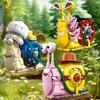 Non-Toxic Moc Snail Insect Model Building Block Phone Bug Series Bricks Set Construction Toy For Children Desk Home Decoration