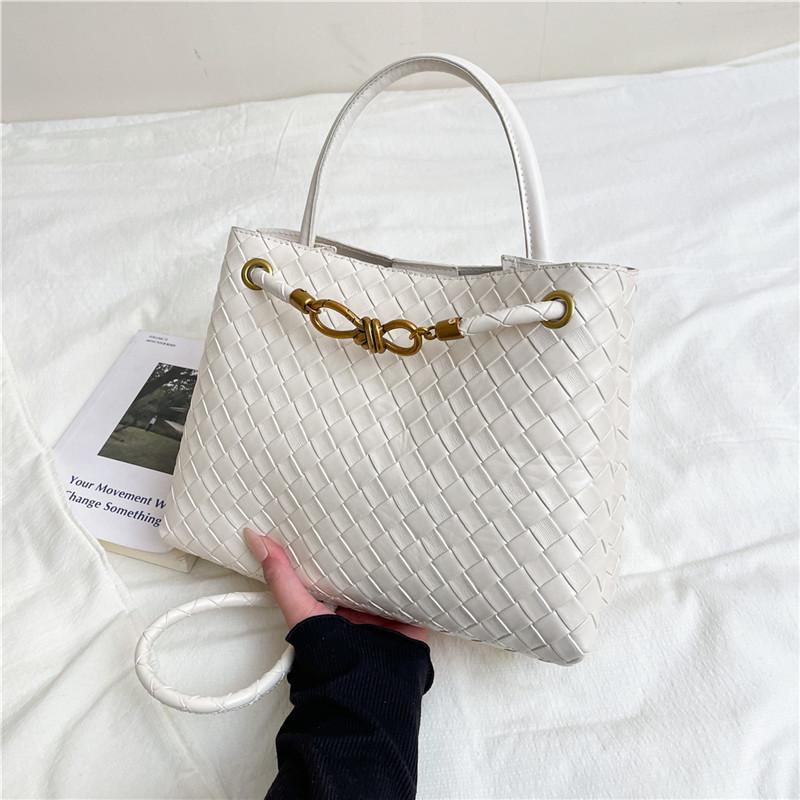 Sac Portable Grande Capacité, Sac à Bandoulière Unique Décontracté et Tendance, Sac Seau pour Trajet
