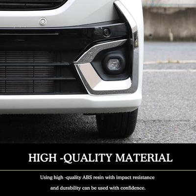 Bandă Decorativă Placată Electric Pentru Suzuki Spacia Custom 2024 Bara Față Modificată Sprânceană Specială Lampă de Ceață Placare Decorativă