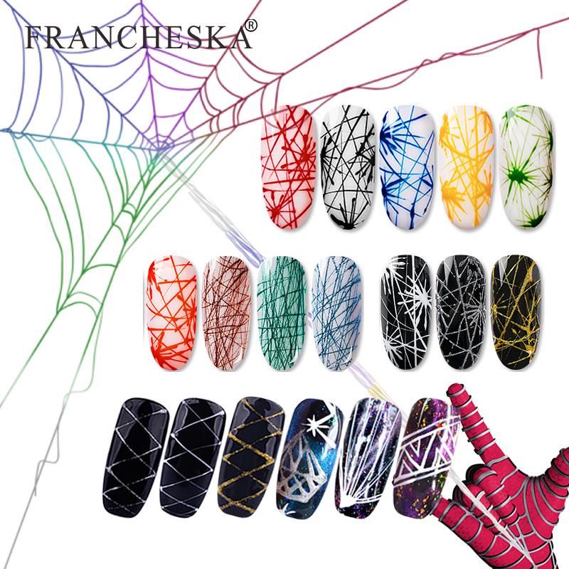 Buy Super Strong Stretch Japanese Drawing Glue Nail Polish Spider ...