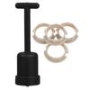 Light Socket Ring Kit Lamp Holder Adaptor Lampshade Adapter Replacement Parts Black