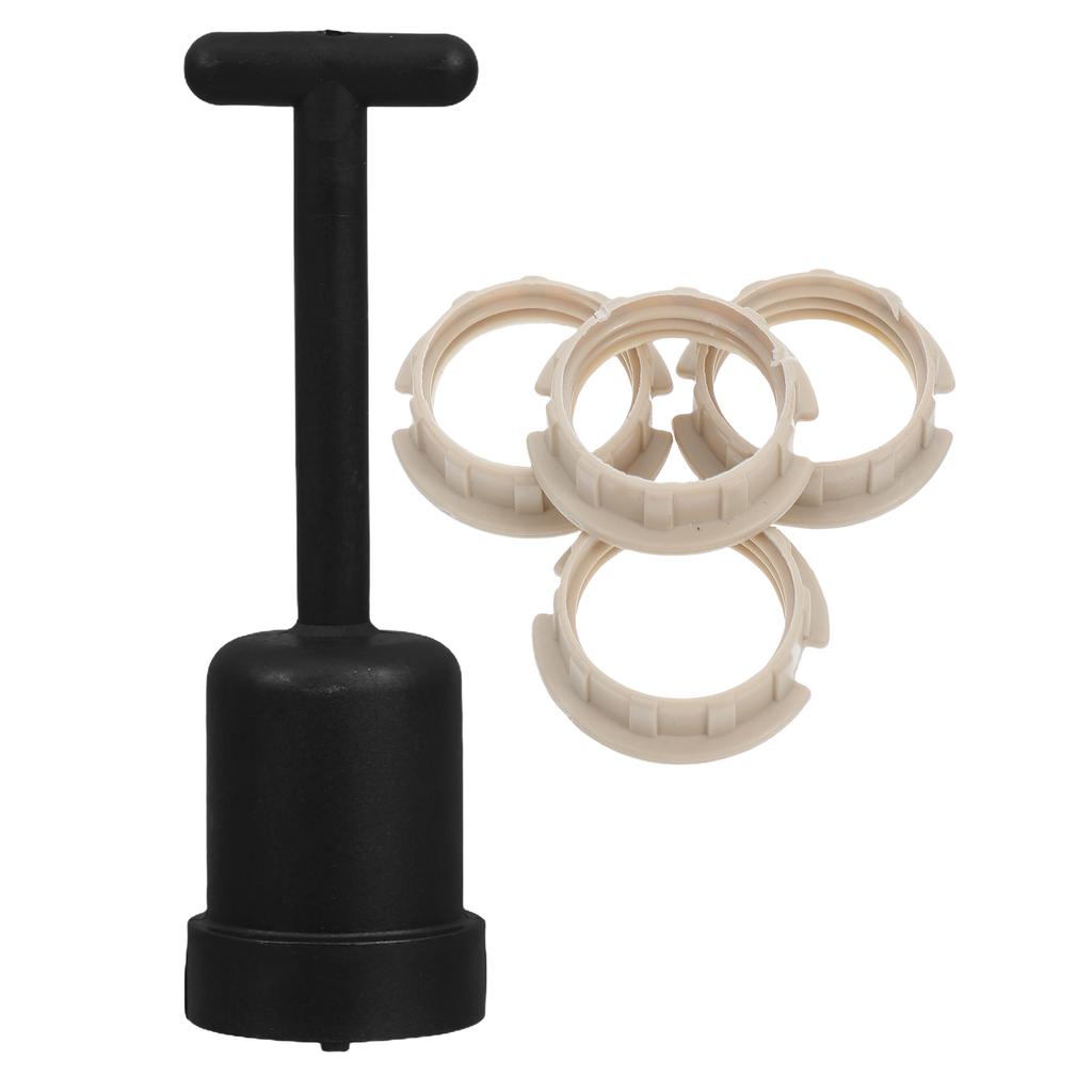 Light Socket Ring Kit Lamp Holder Adaptor Lampshade Adapter Replacement Parts Black