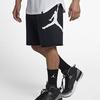 Jordan Air Jumpman Großer Logo-Print Sport-Strickshorts Herren Unterteile Schwarz AQ3116-010