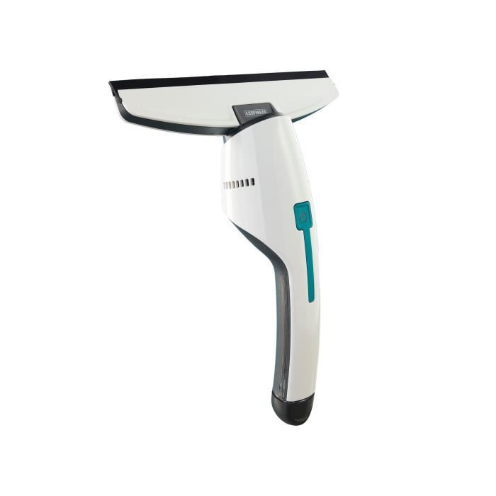 Aspirateur À Vitres Et Salle De Bains Leifheit Nemo 51030, Lave Vitres Électrique Avec Boîtier Étanche, Autonomie 45 Minutes, Blanc