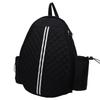   Tennis Bag Backpack Lightweight Sturdy with Two Side Pockets Tearproof Women S Racquet Cover Hangs On Fence for Matches  