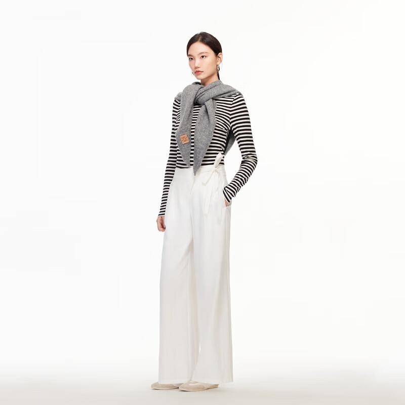 VEROMODA 2026 Spring High-Waist Straight-Leg Casual Pants