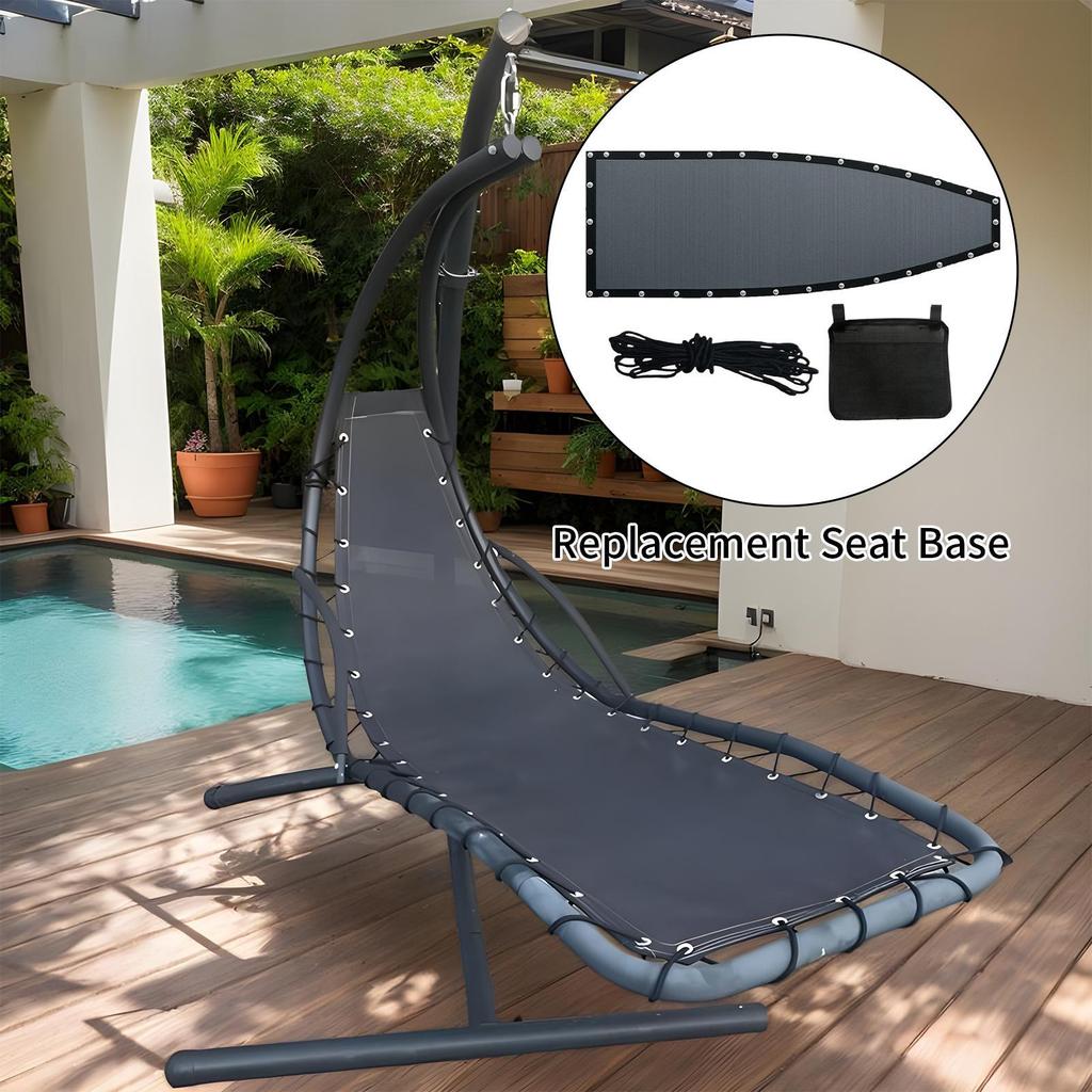 Swing Chair Replacement Cloth Garden Swing Chair Seat Cover Comfortable Seat Replacement Pad for Balcony Outdoor Patio Yard