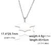 Cazador University Graduation Bachelor Cap Necklaces for Women Men Stainless Steel Anniversary Gift Necklace Jewelry 2026 New