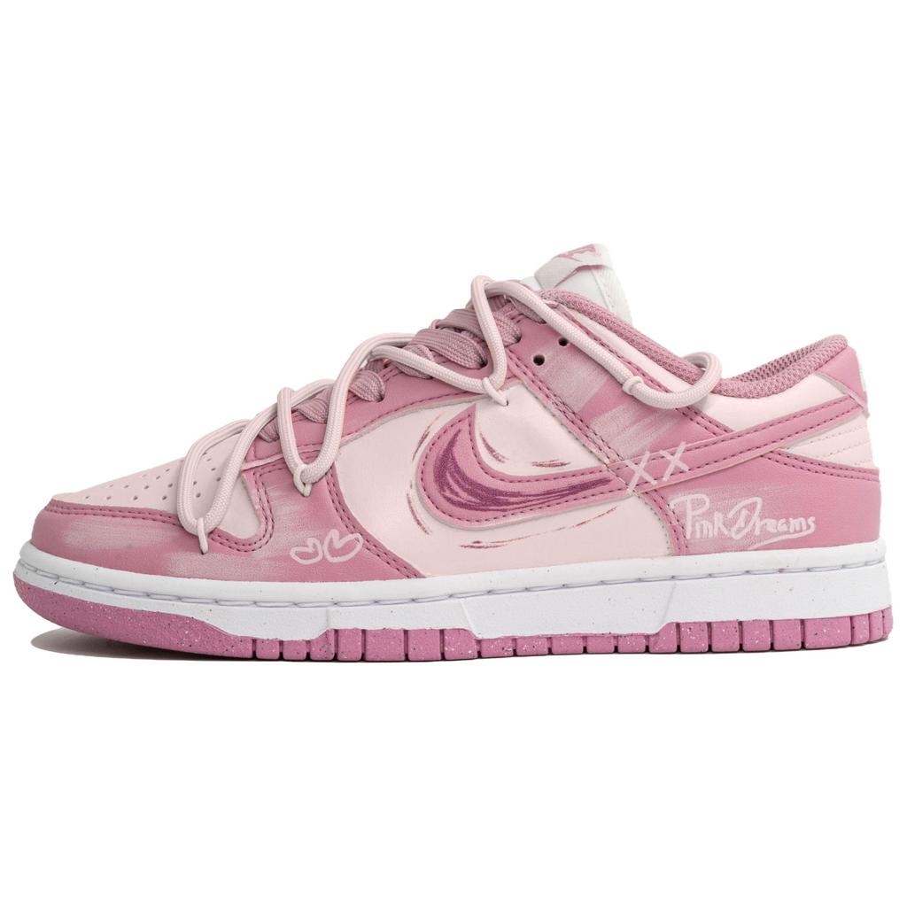 Nike Dunk LTDZ Pink Mist Adventure, Bolsa de Compras Antideslizante Resistente al Desgaste Zapatillas de Skate de Caña Baja para Mujer Rosa DD1873-112(Equipo113-S-BOX)