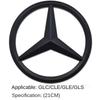 1Pcs ABS Car Front Grille Badge for Mercedes Benz W204 W205 W210 W211 W212 W213 C E Class GLA GLK ML GLC GLE Decal Cover Emblem