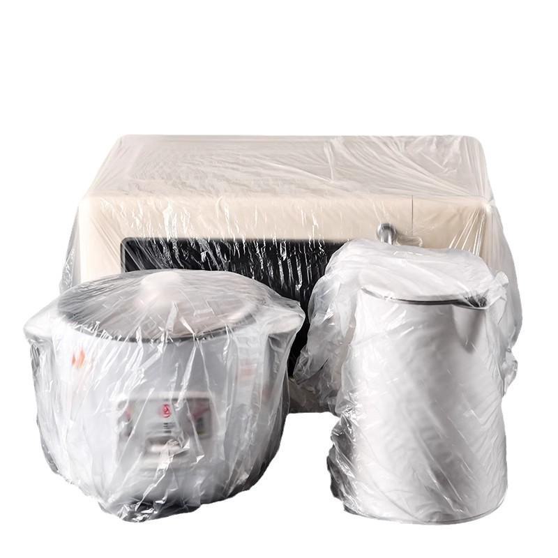 Universal Transparent Dust Cover for Rice Cookers, Baking Trays, Microwaves, and Household Appliances