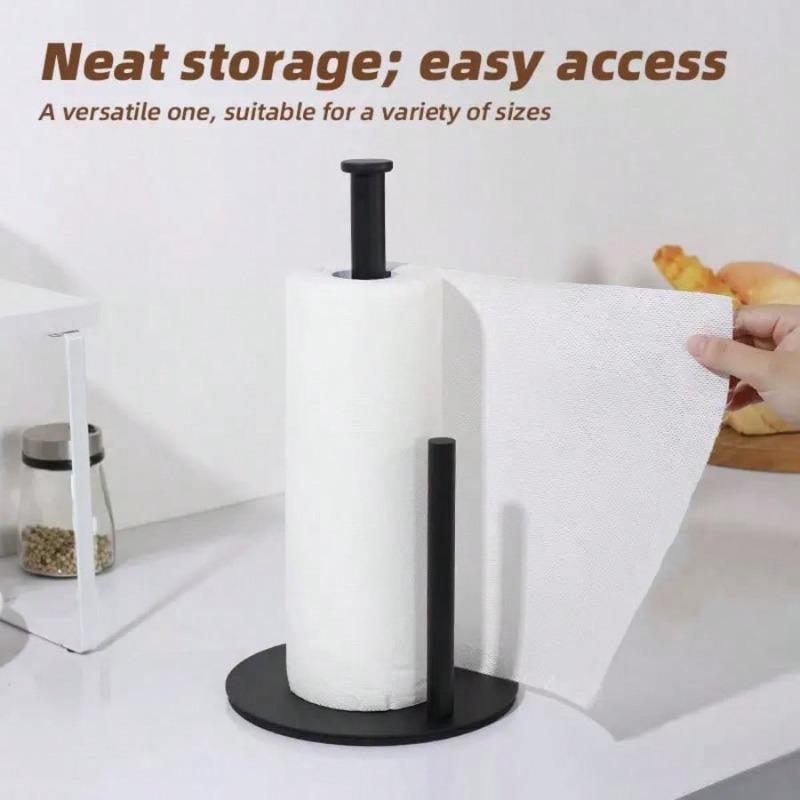1pc Kitchen Paper Towel Holder, Countertop Paper Towel Dispenser, Napkin Box Rack