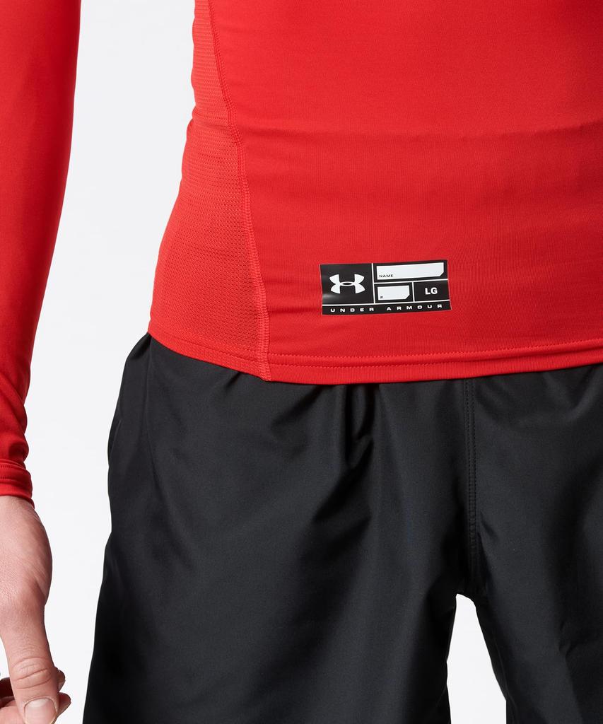[Under Armor] Heat Gear Armor Compression Long Sleeve Crew (Baseball) 1358646 Men's 600 Japan MD (equivalent To Japanese Size M)