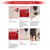 Shelf Pin Hinge Jig 2 in 1 All Metal Cabinet Hardware Tool Drill Guide with 1/4in 5mm Drilling Bits
