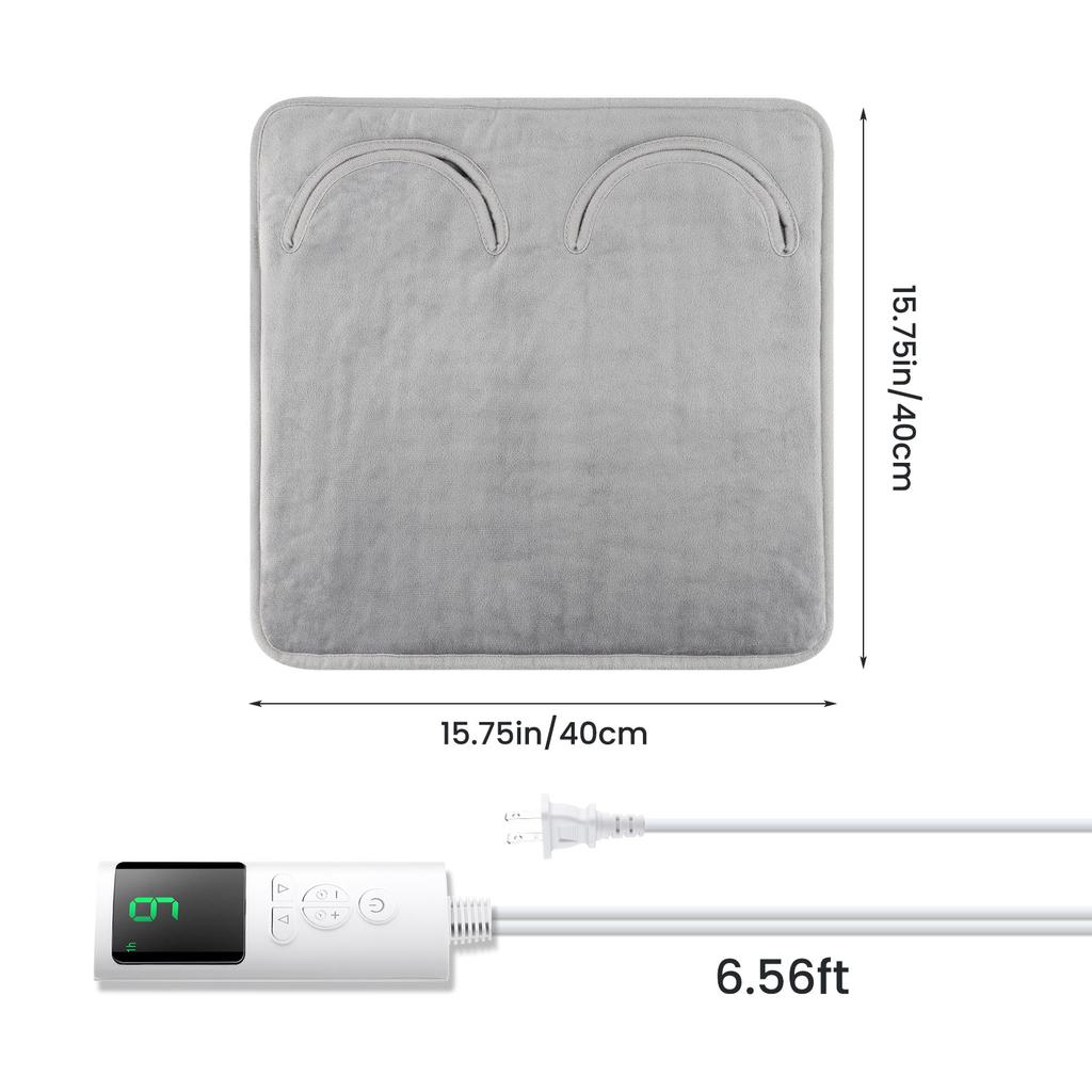 Household Electric Heating Pad Washable 100/220V Office Foot Hand Warming Mat Winter Body Shoulder Heater Blanket 9 Heat 4 Timer