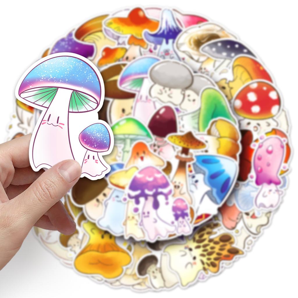 51 Graffiti Stickers Cartoon Cute Hand-painted Decorative Mobile Phone Case Water Cup Hand Account Stickers