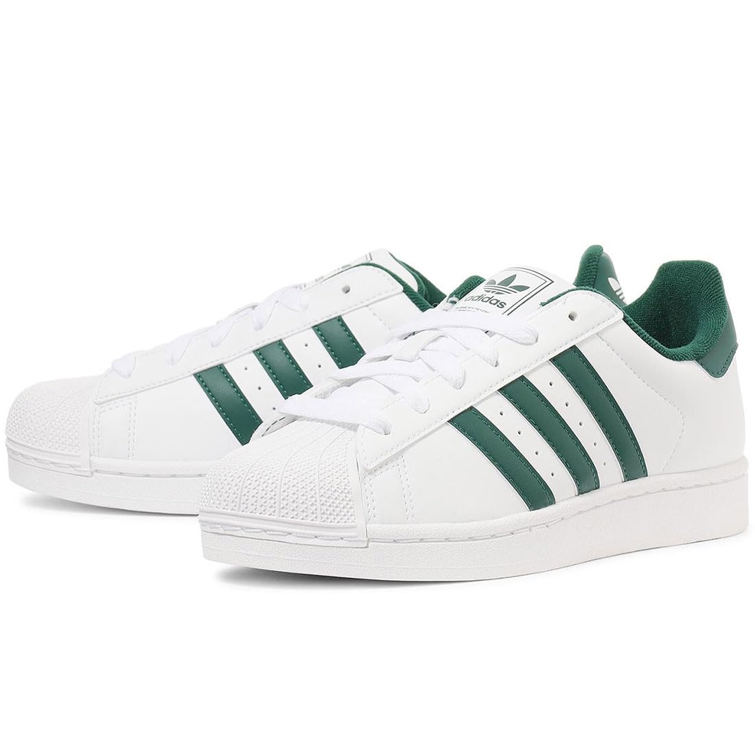 Adidas Superstar TD Size Footwear, White/College Green, JS2038, 28.0cm
