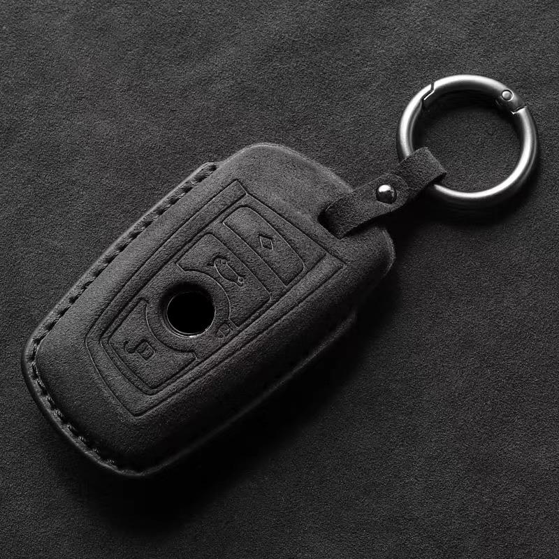 Car Key Case Leather Cover For BMW X1 X3 X4 X5 F15 X6 F16 G30 7 Series G11 F48 F39 520 525 F30 118i 218i 320i Car Accessories